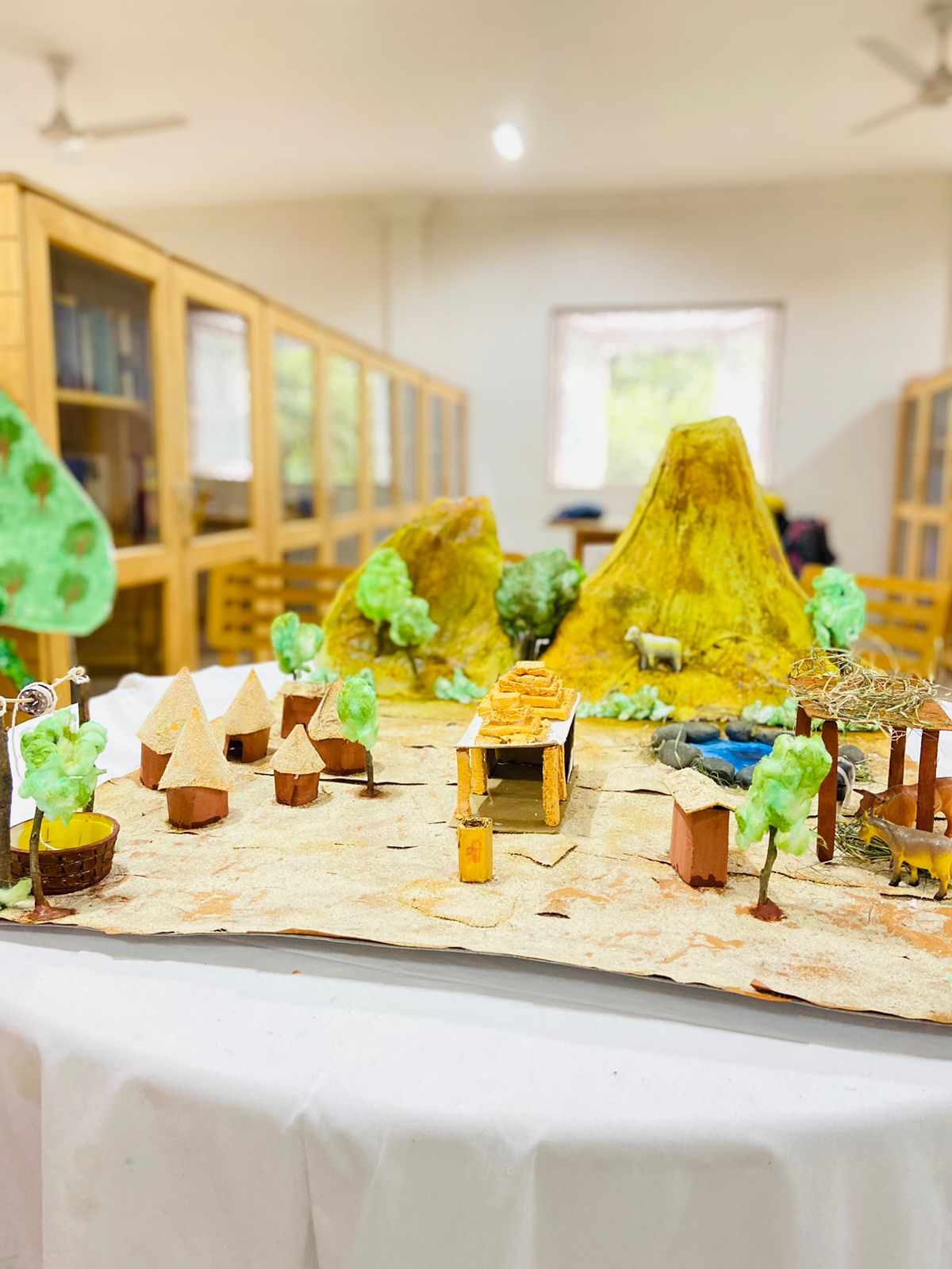 Model of Vedic Village.jpg